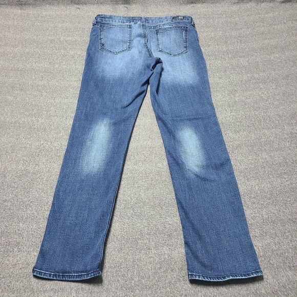Kut from the Kloth Jeans Womens 12 Blue Stevie Straight Leg Slim Fit Denim Pant - Picture 7 of 9